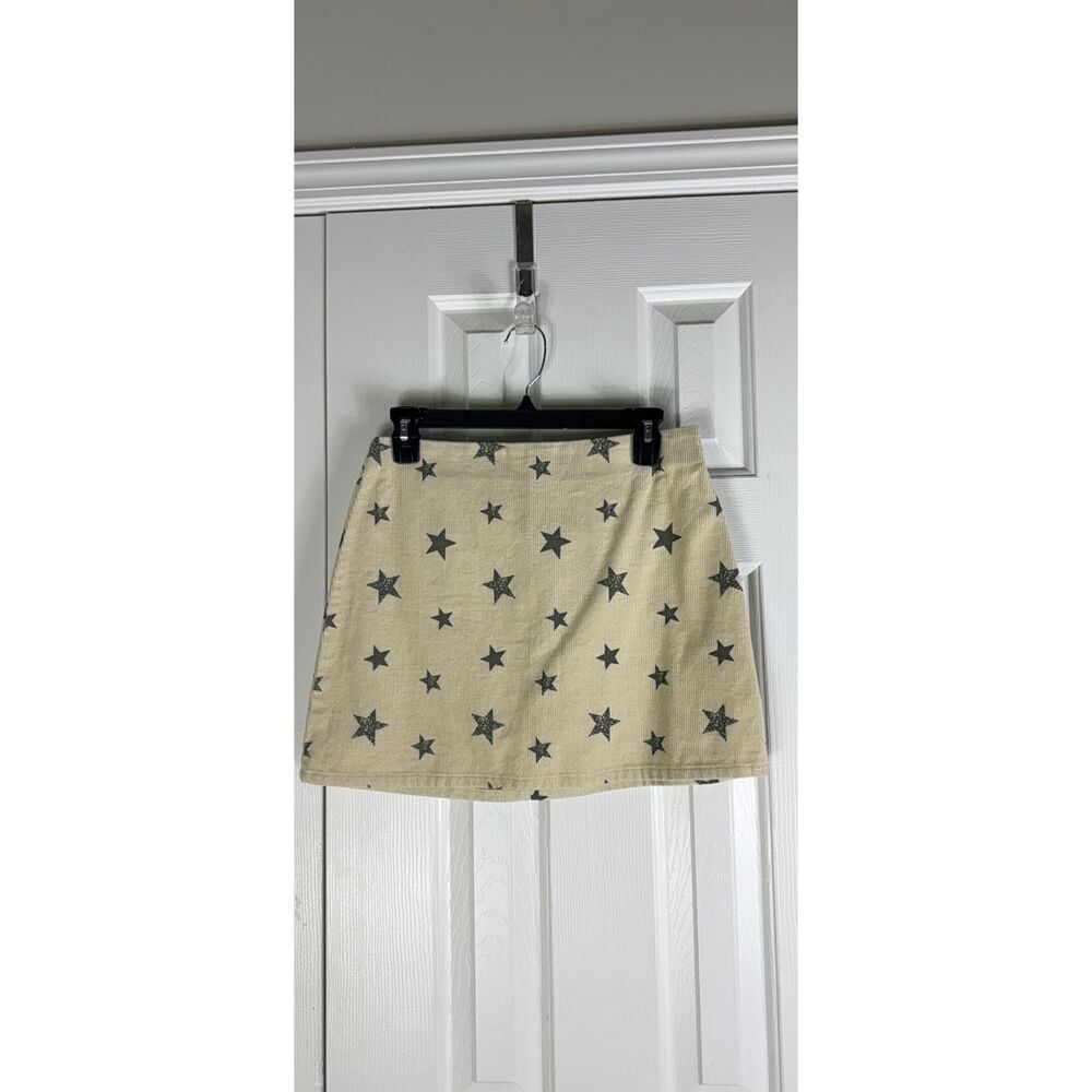 Altar’d State Womens Cord Star Skirt Size M